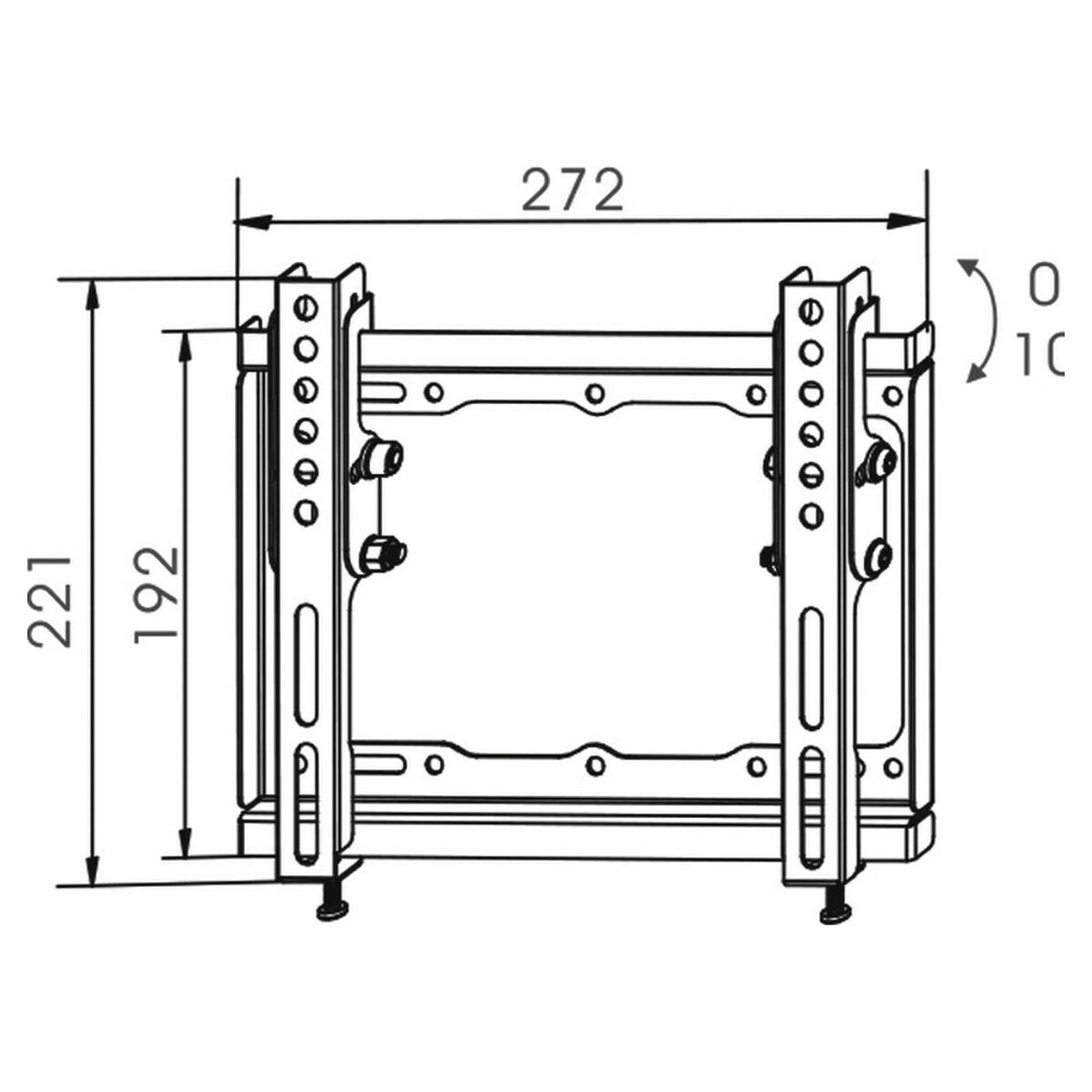 TV Konzol TM Electron 20 kg 17"-42"